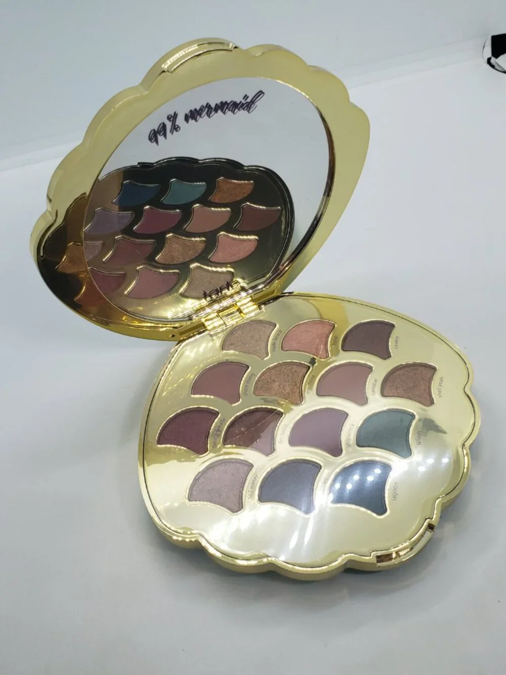 Tarte Be a Mermaid & Make Waves Eyeshadow Palette Matte Metallic Limited Edition